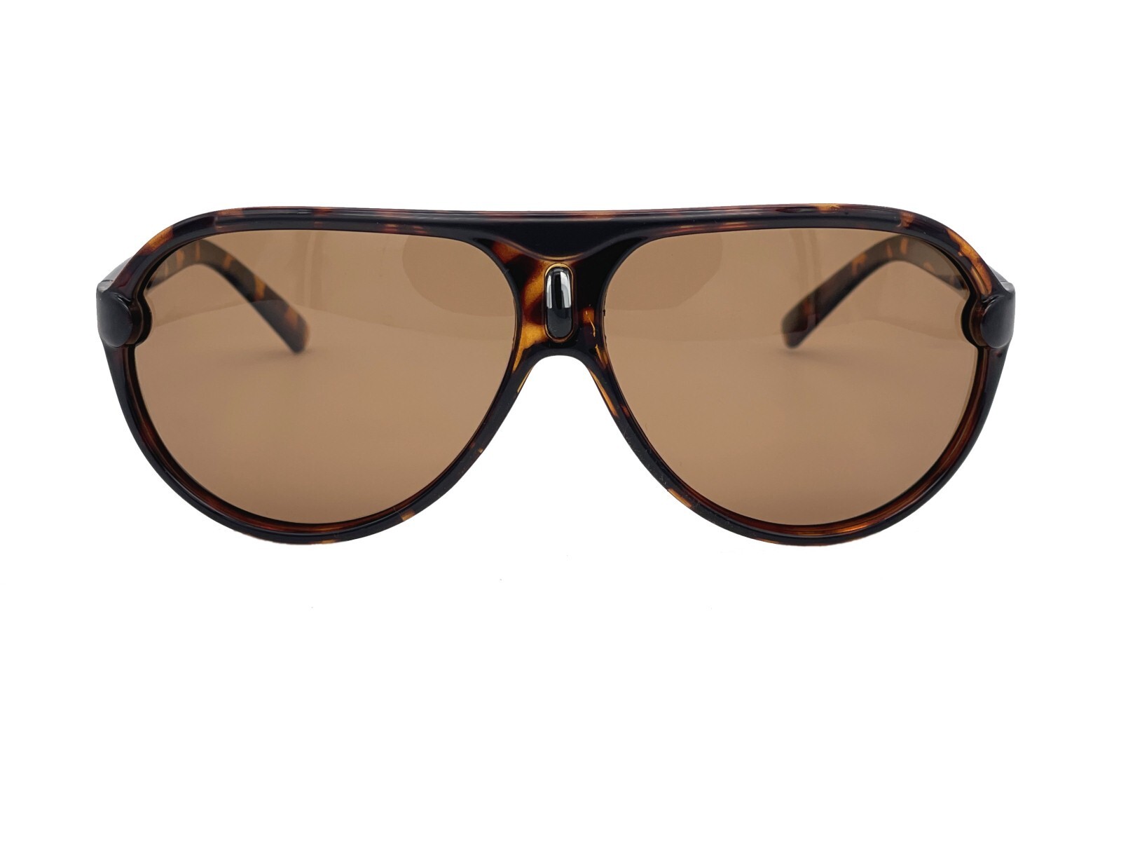 Retro 80s Fashion Polarized Vintage Black/Demi Pilot Men Women Sunglasses CRR