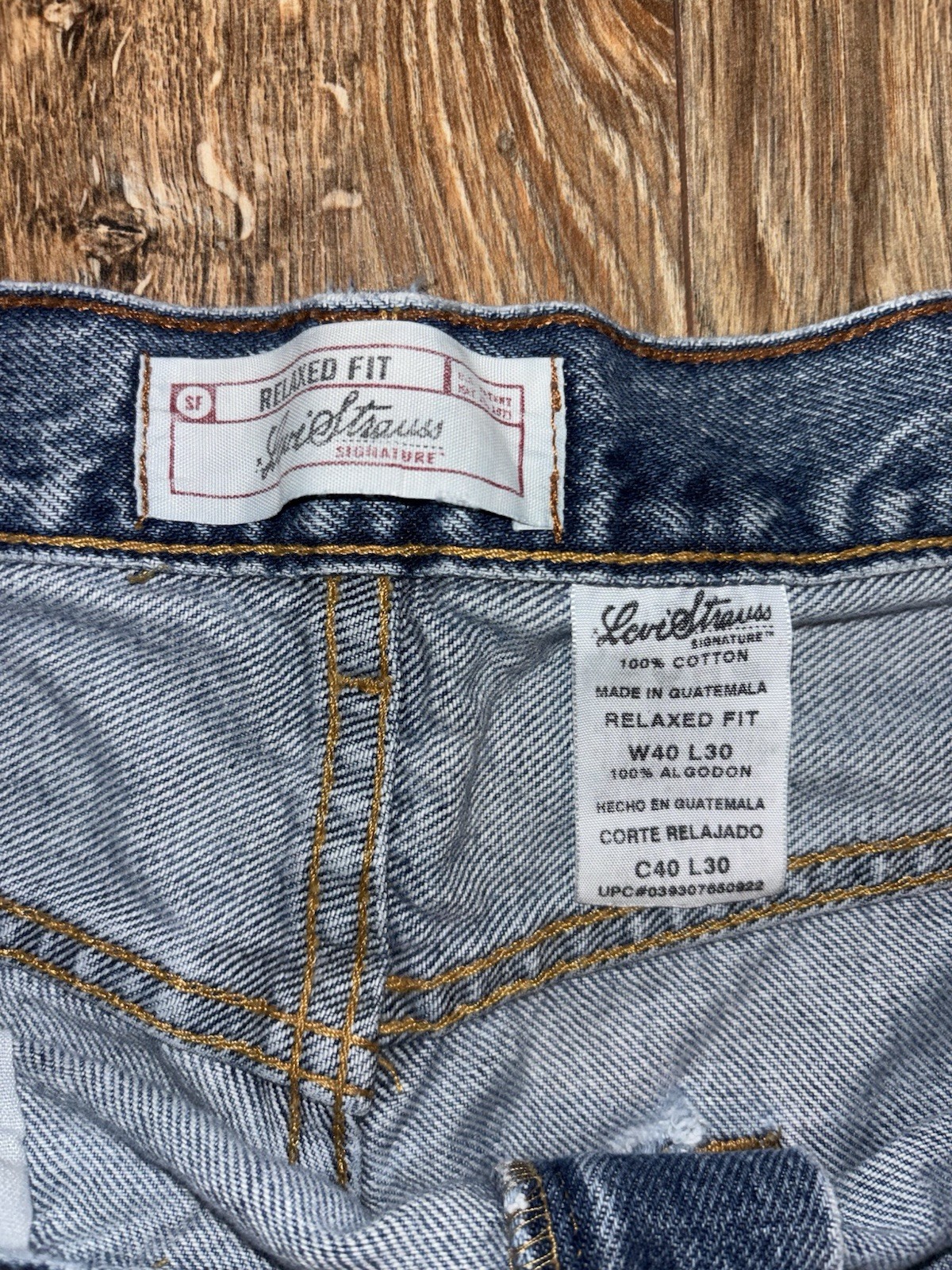 Levi’s 550 Men’s Relaxed Fit Jeans – Stonewash Blue (00550-4891)