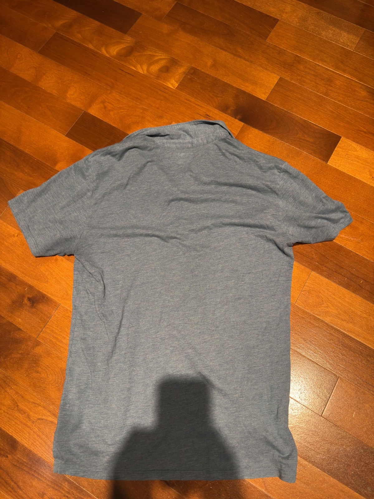 Bonobos Standard Fit Men’s Polo 2 Pack Blue and Gray Medium Pima Cotton Acrylic