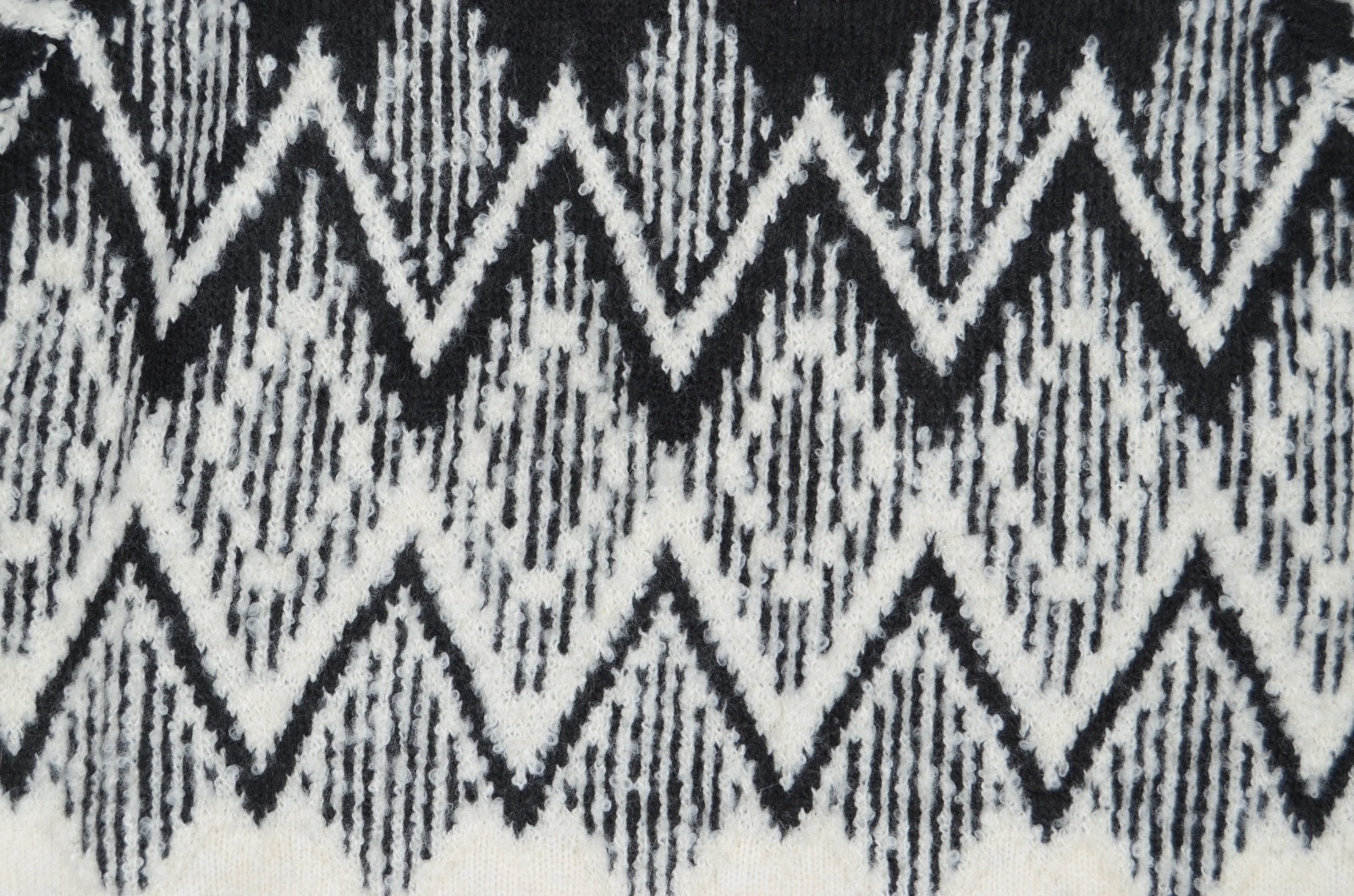 Varley Women’s Siren Relaxed Jacquard Fair Isle Pattern Wool Blend Sweater SMALL