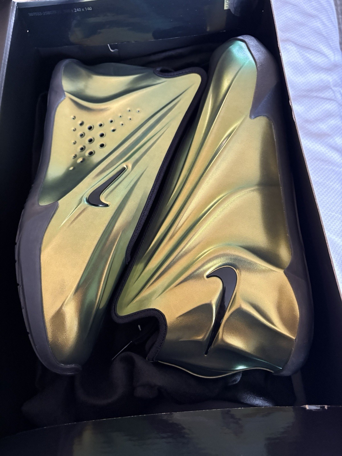 Nike G.T. Future DOAF PE Metallic Nova Green/Black Mid Top Basketball IQ6108