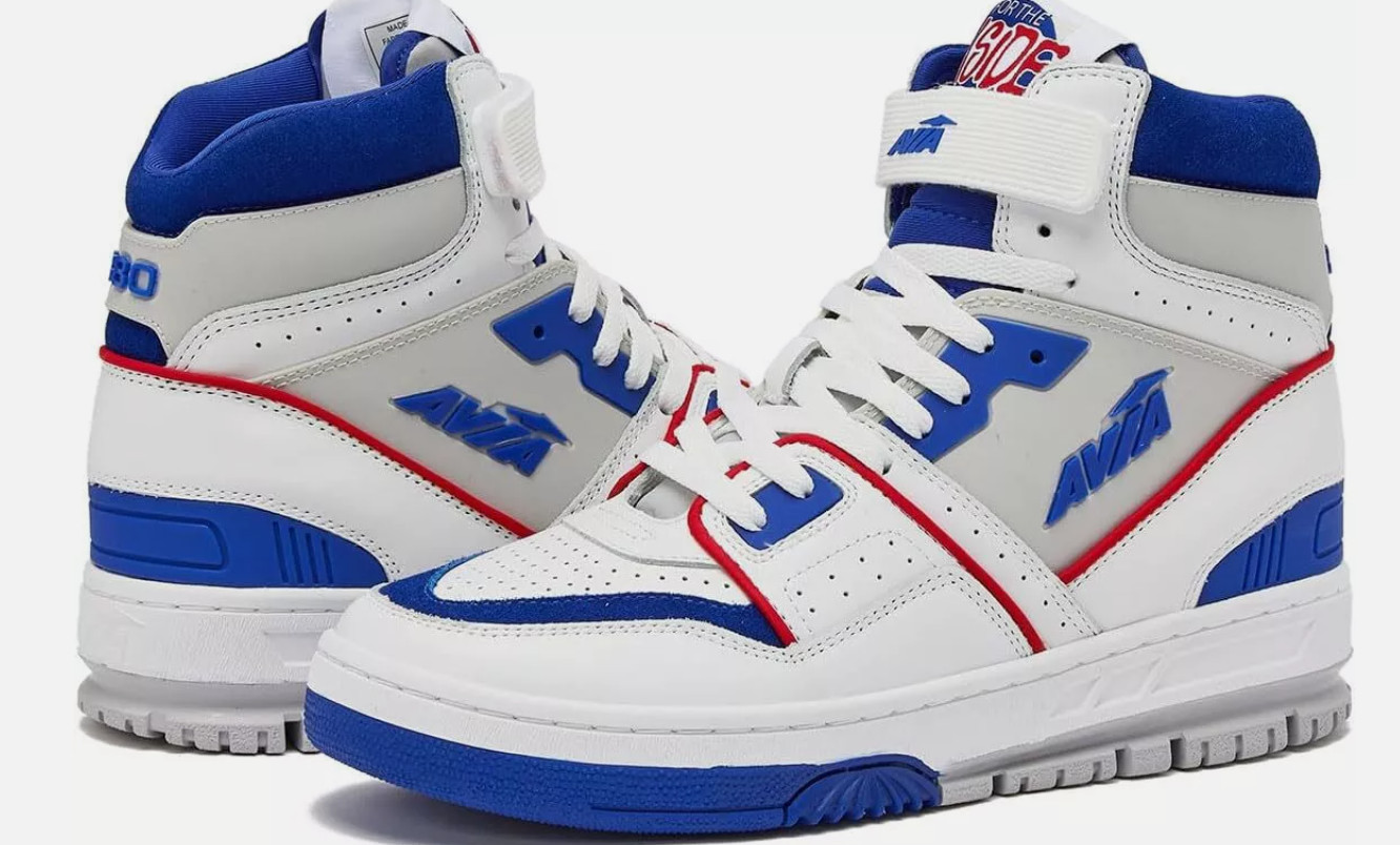 Avia 880 Men’s Basketball Shoes, High Top Retro Sneakers for Indoor or Outdoor