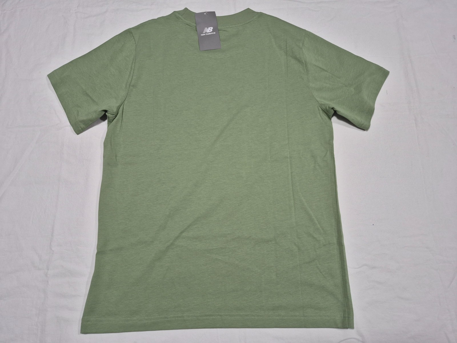 New Balance Men’s Green Logo Classi Sports Running Graphic Cotton T-Shirt