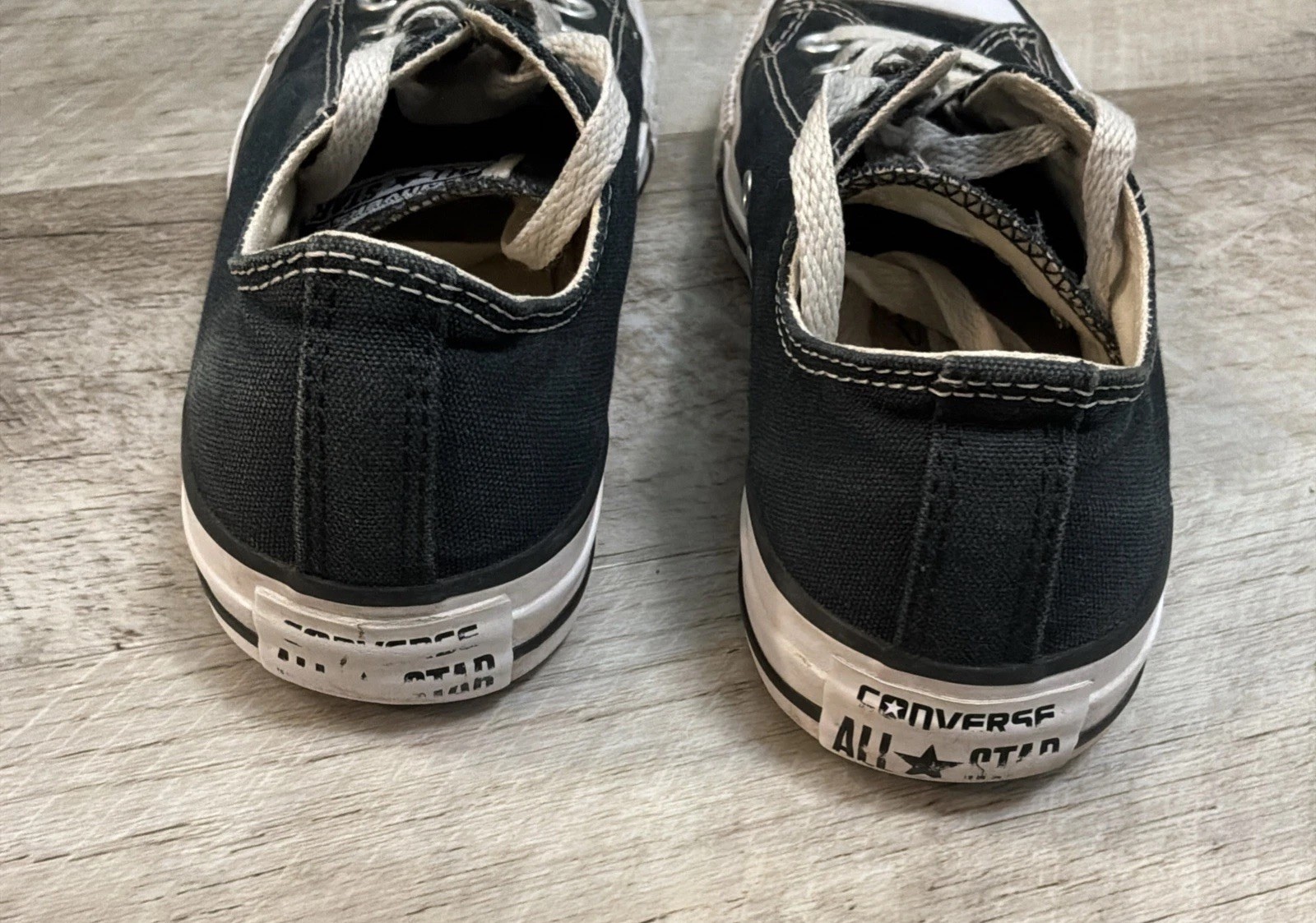 Converse Shoes Men 4 Women 6 All Star Low Top Sneakers Black Unisex Chuck Taylor