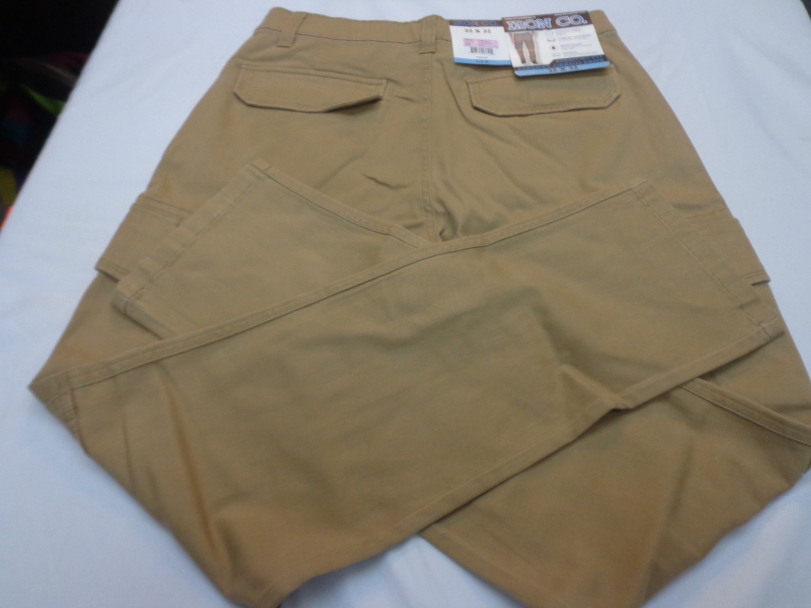 IRON Co. Clothing Liberty Stretch Fabric Cargo Pant 32×32 Boardwalk Khaki