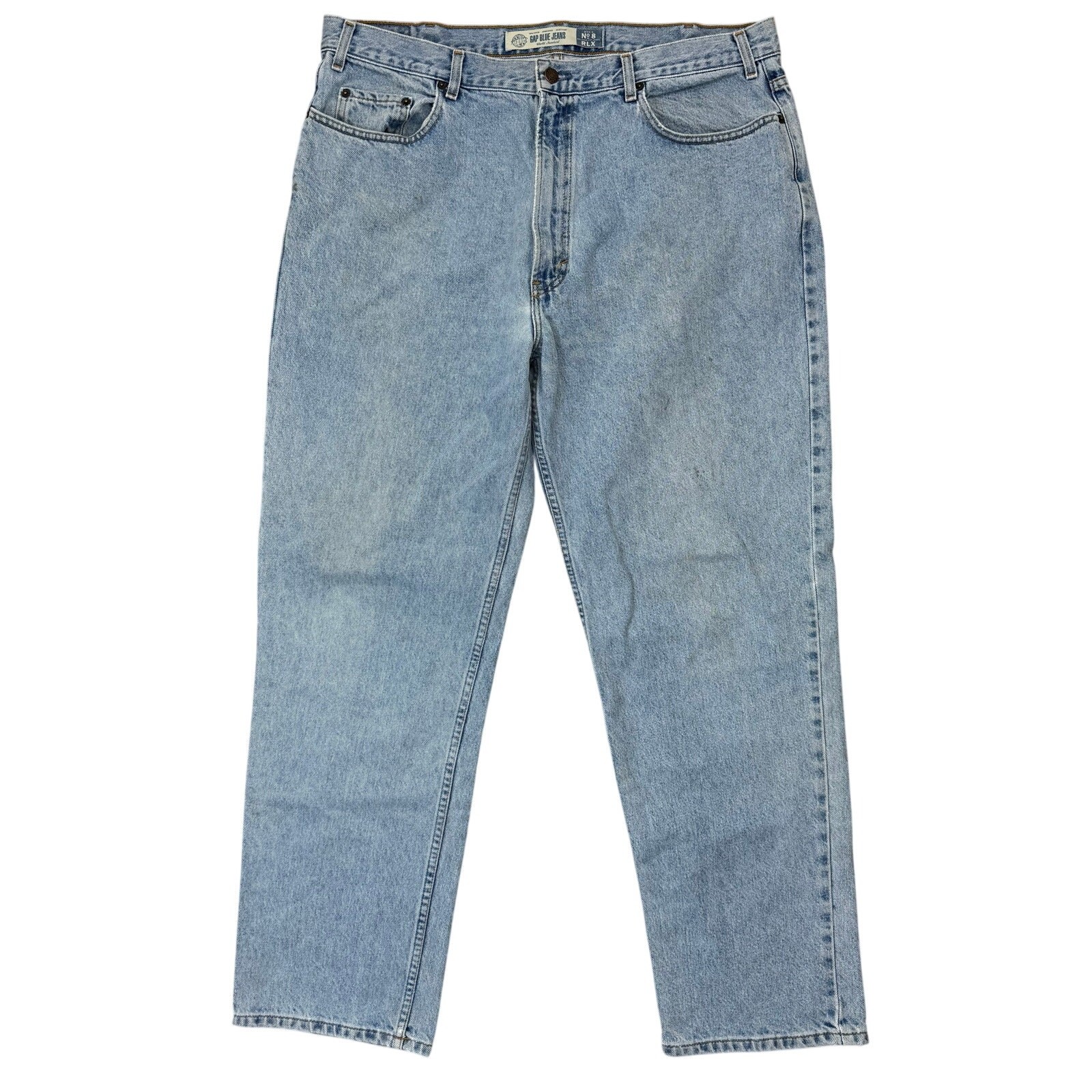 Vintage 90s GAP Light Wash Relaxed Fit Jeans Men’s W40 L32 USA