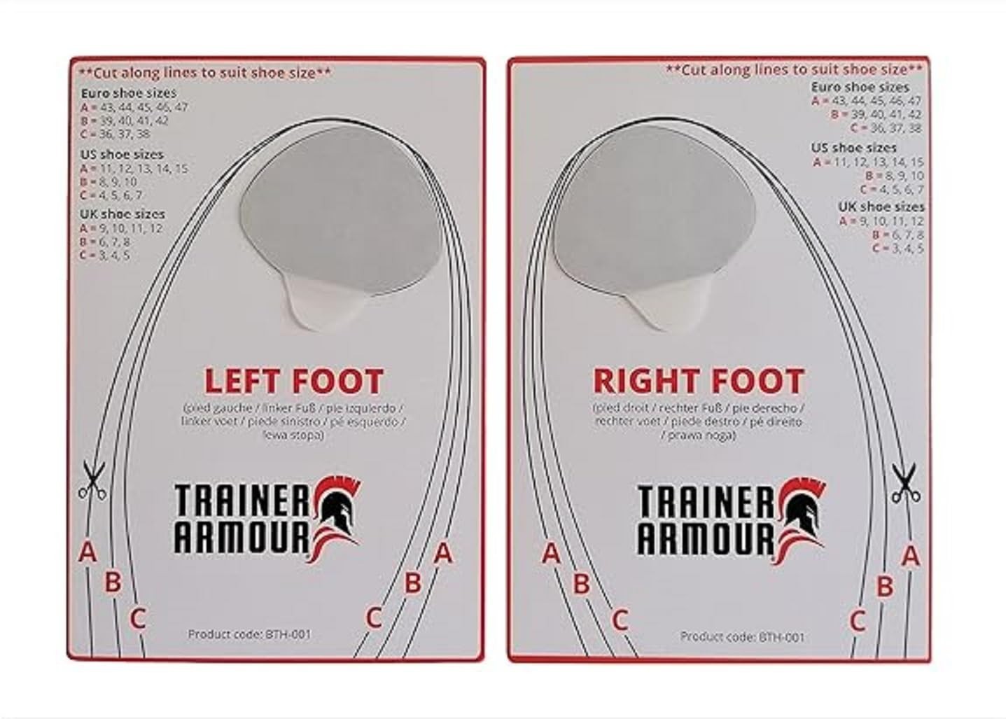 Self-Adhesive Big Toe Hole Repair Patches with Applicator – Shoe Toe Protection