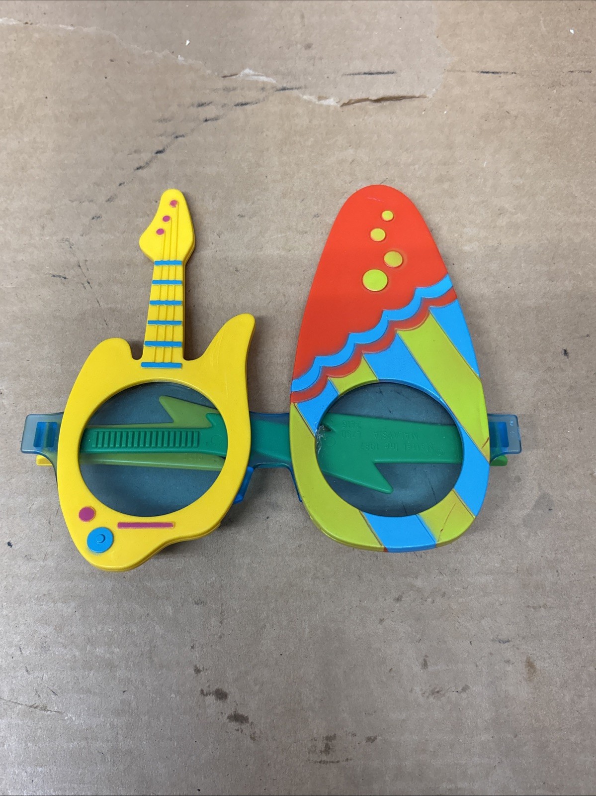 Vintage 1987 Mattel COOL SHADES Kids Plastic Sunglasses