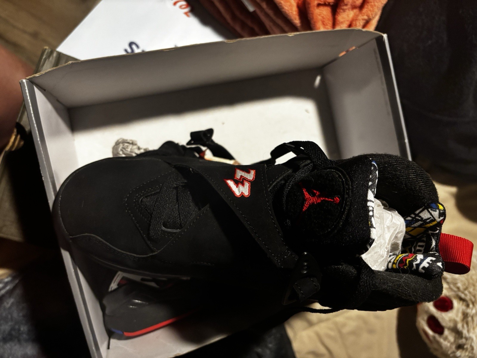 Air Jordan 8 Retro Playoff 2023 Black/True Red/White 3053810062 5.5 Size
