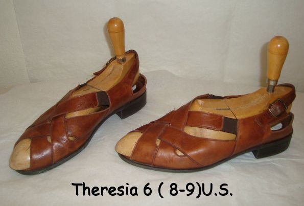 Theresia Mit losen Einlagen made in Germany Sandals marked size 6 ( U.S. 8-9)