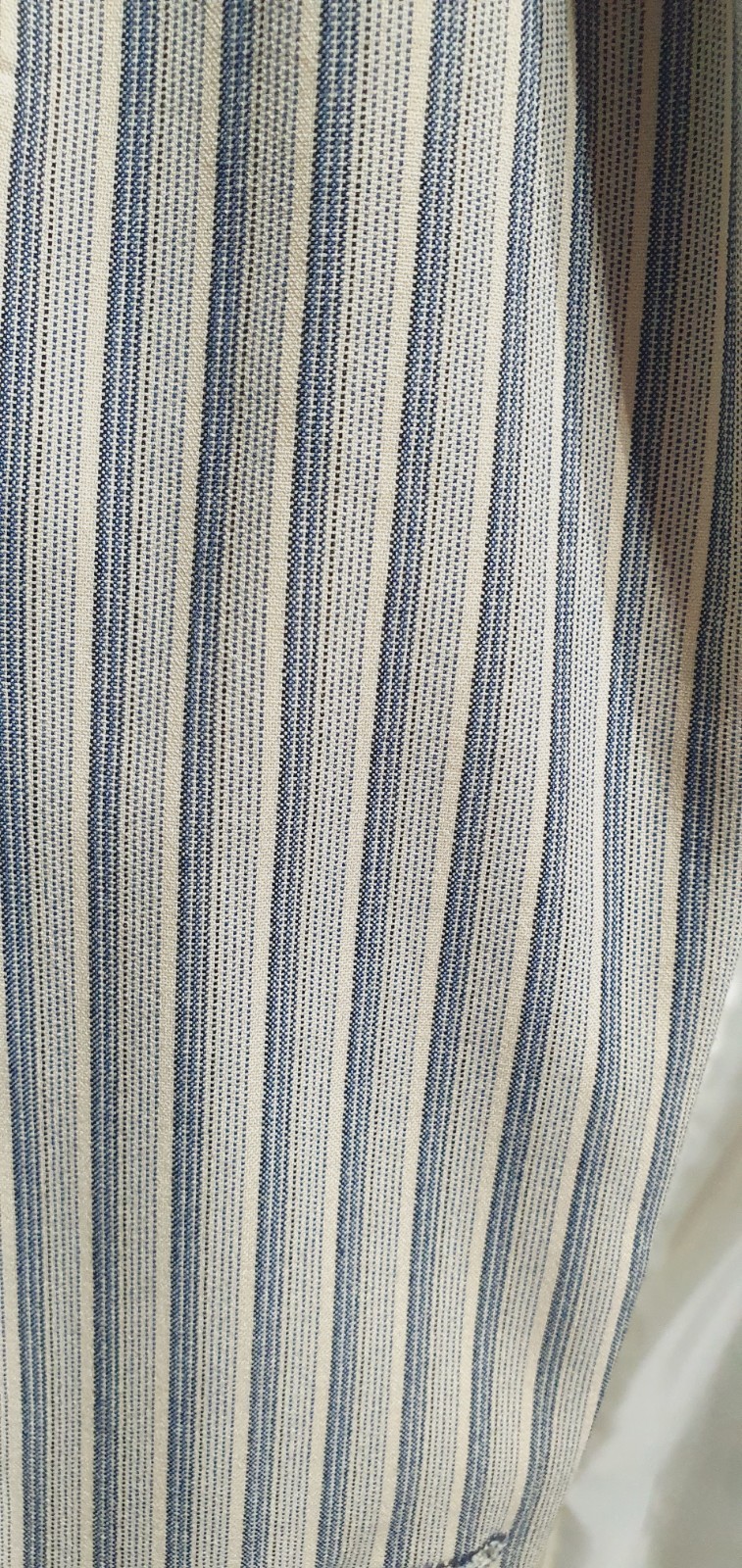 Wellington Cruise Washable Patch pocket Jacket 46″L Cream & grey stripe Boating