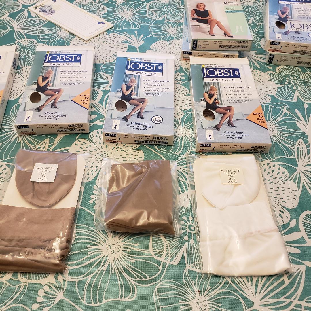 Jobst Ultra Sheer CT REGULAR 8 – 15 Compression Knee Stockings Pick Size & Color