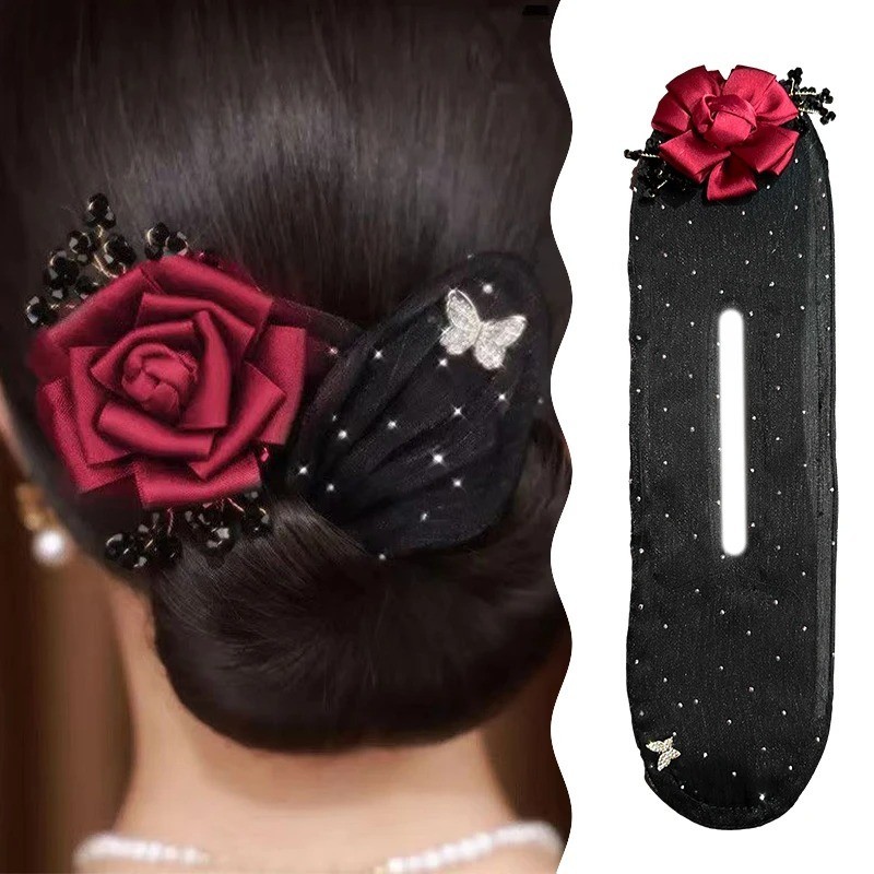 Fashion Headband Roller Hair Curler Lazy Hairpin Tool Women’s Hairstyle Ring Acc