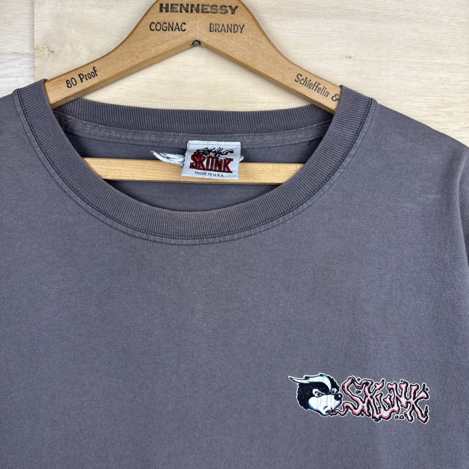 Vintage 90s Skunk Street Wear McDonalds Chronic Weed Skater Shirt Sz XL