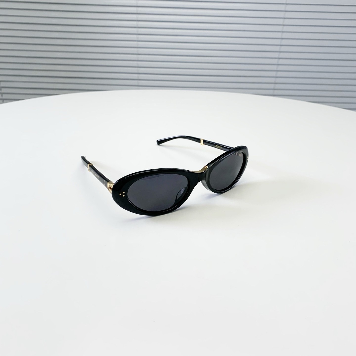 GENTLE MONSTER LOLANG Black Smoke Grey 55口21-132 Sunglasses New w/ Case