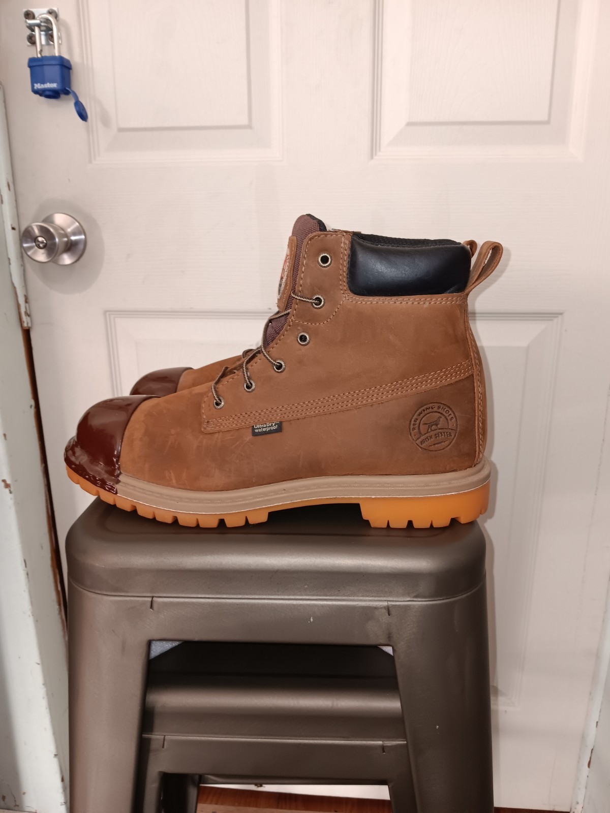 Irish Setter Men’s Steel Toe Boots 83614 With Tuff Toe Size 11.5 E2 EUC