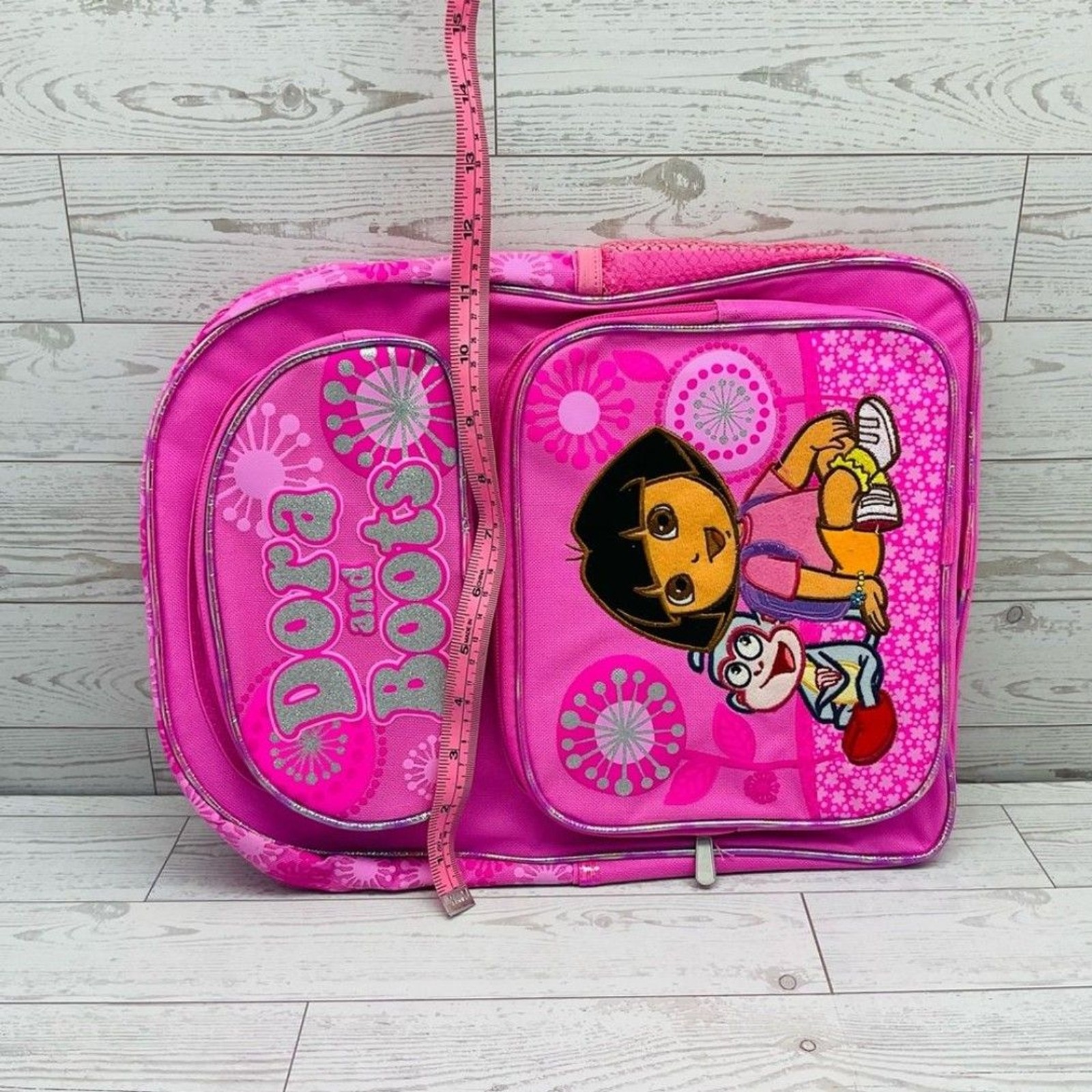 Dora and Boots Nickelodeon Pink Backpack Brand New with Tags 14″