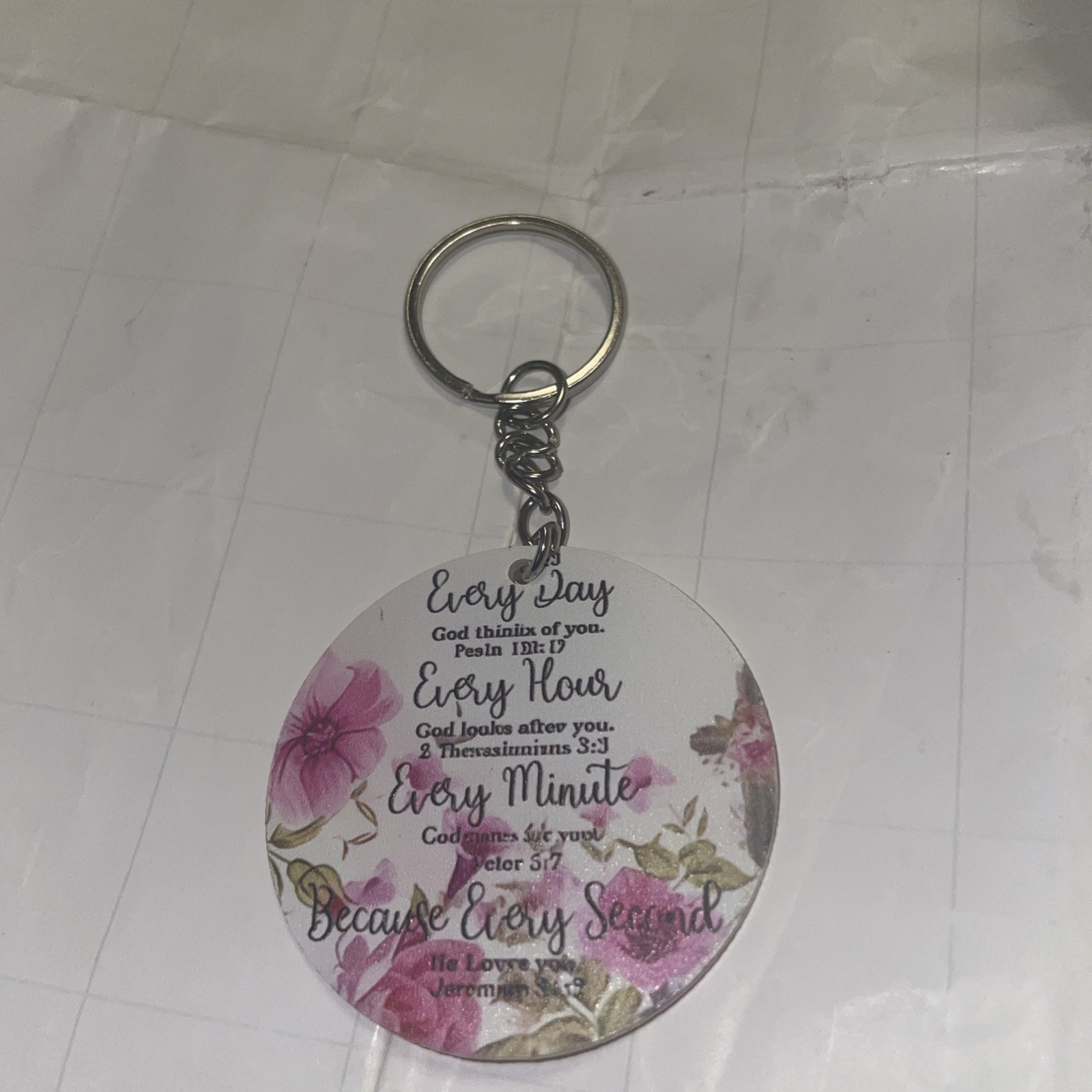 inspirational keychain