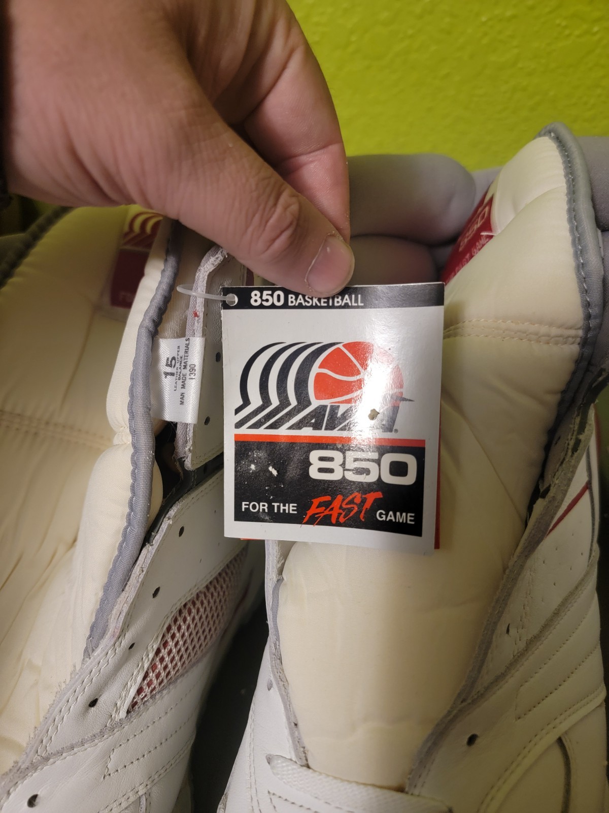 Avia 850 MR Basketball 1985 Shoes Drexler Pippen Blazers Abloh 1980s Vintage SEE