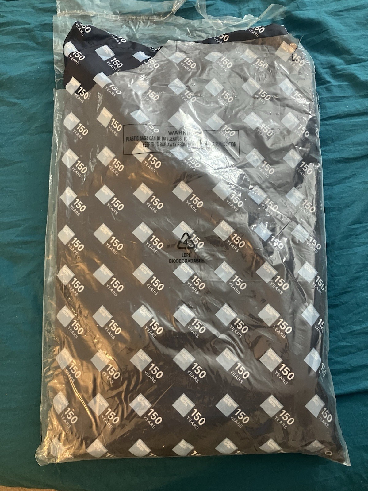 NEW Scarborough&Tweed Goldman Sachs 150 Year Canvas Duffel Garment Bag Dust Bag