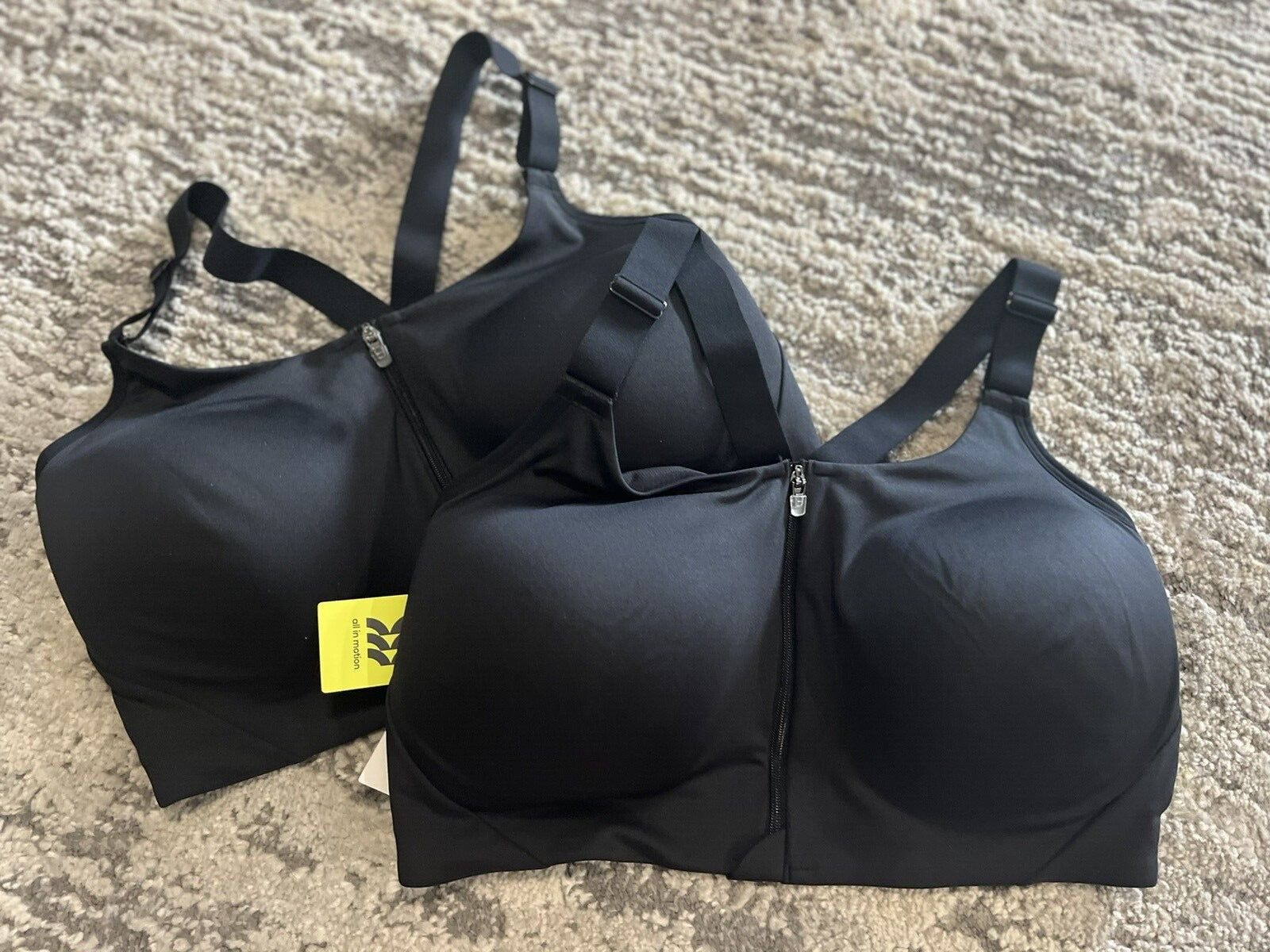 All in Motion High Support Convertible Strap Bra Two Sizes Available NWT 2 PACK