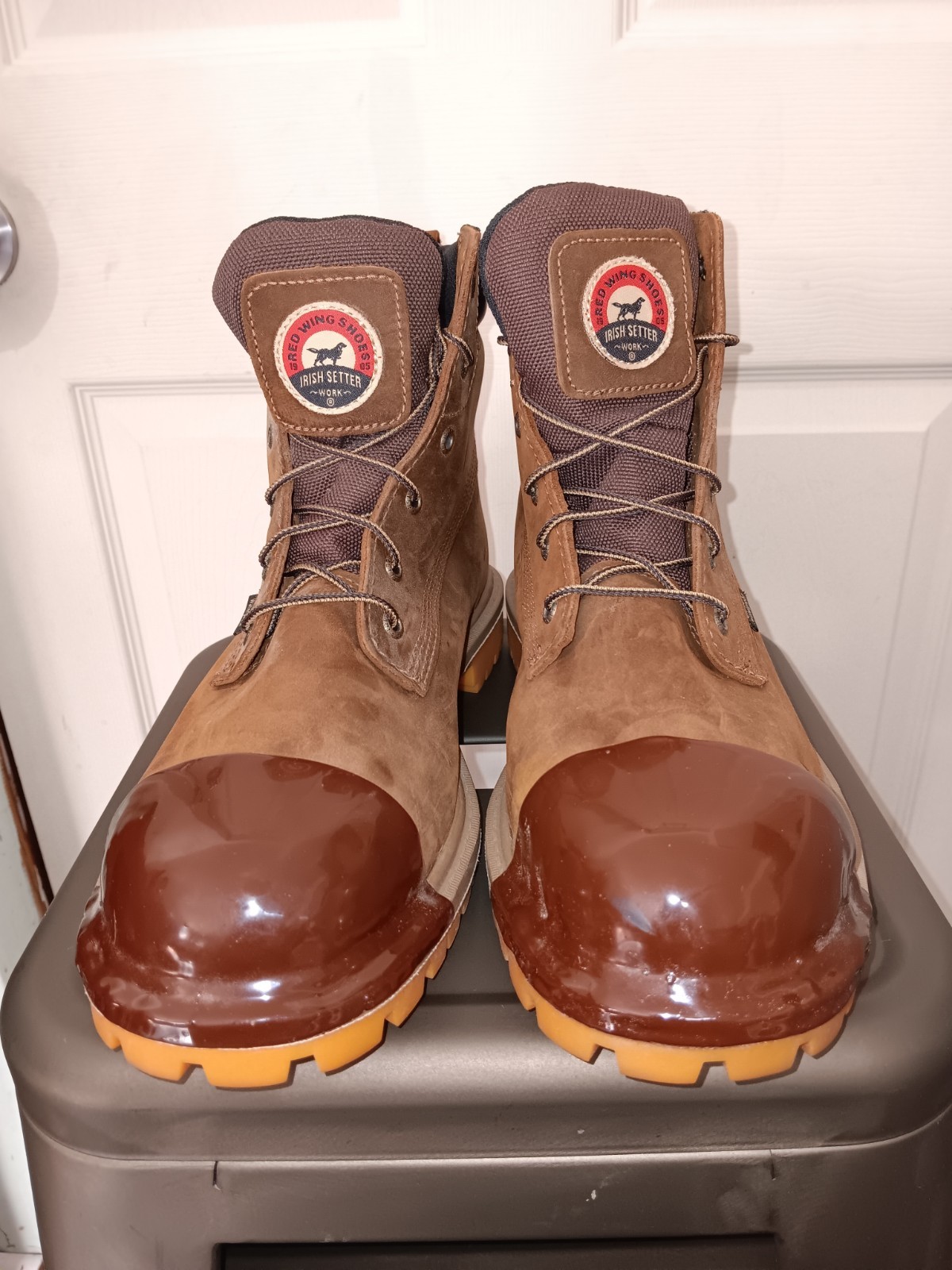 Irish Setter Men’s Steel Toe Boots 83614 With Tuff Toe Size 11.5 E2 EUC