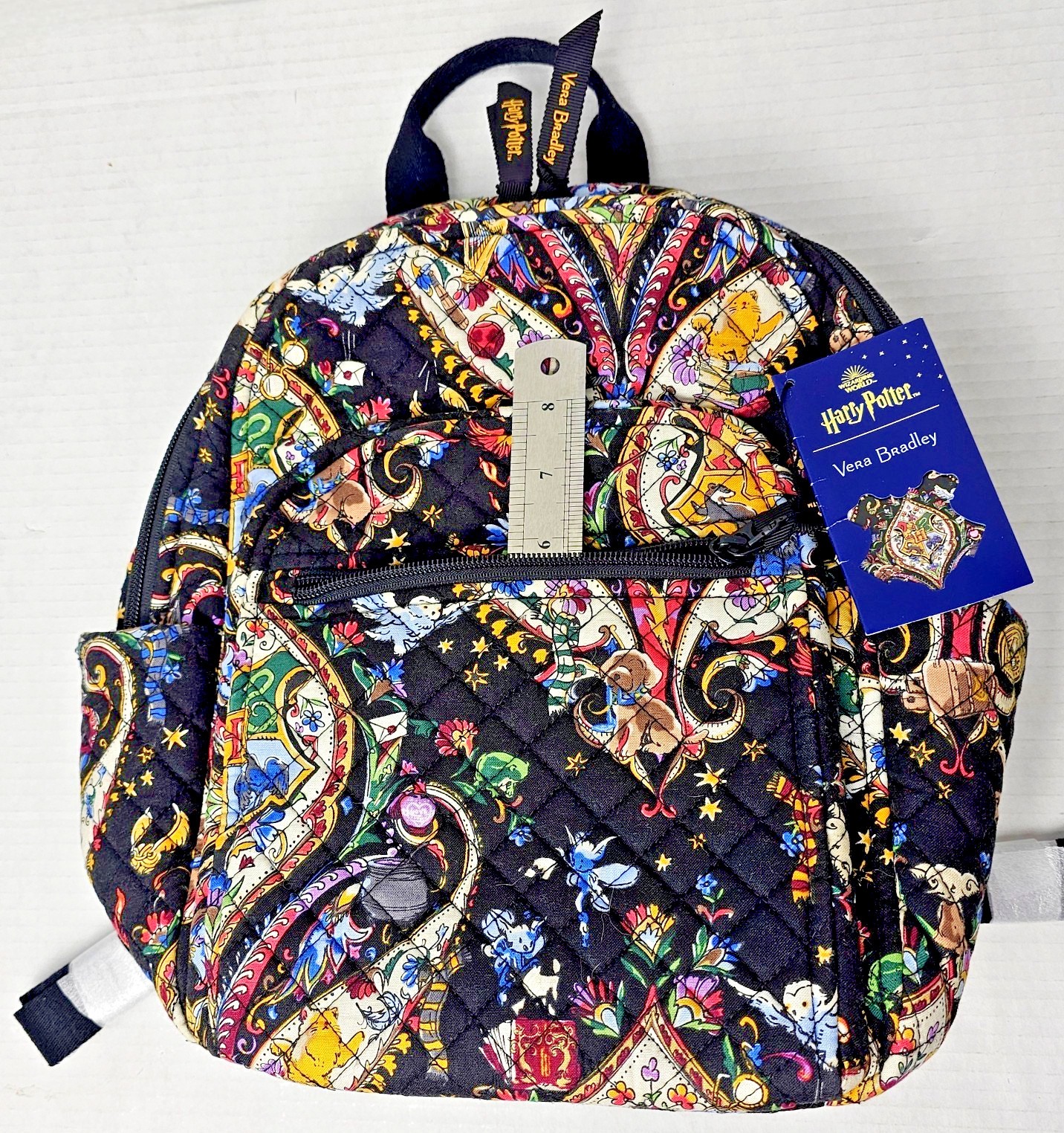 Vera Bradley Harry Potter Backpack in Cotton Friends at Hogwarts