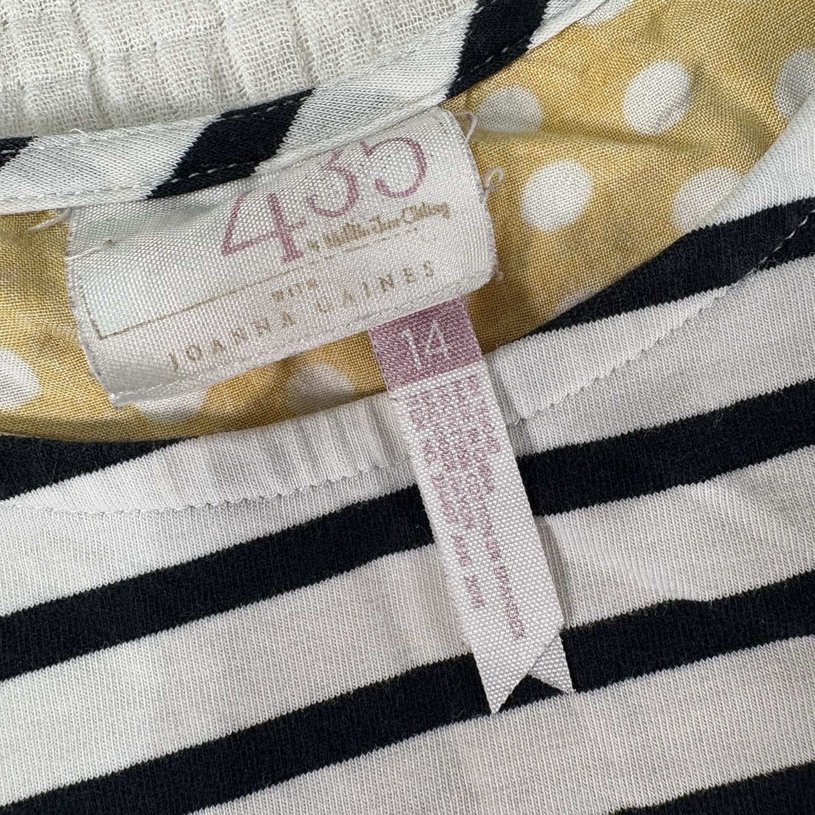 Matilda Jane Joanna Gaines Top Big Girls Tween 14 Harvest Days Striped Floral