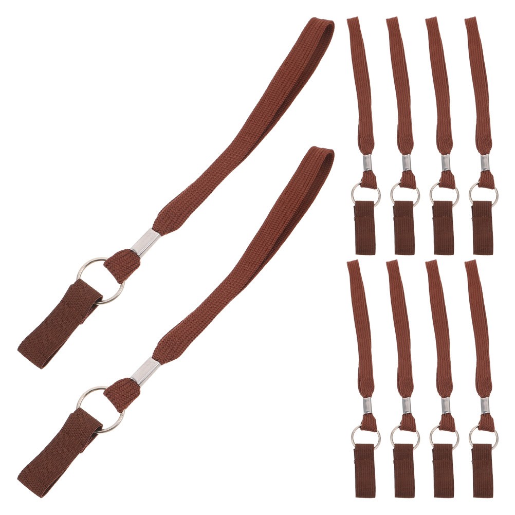 10 Pcs Walking Cane Strap Canes for Seniors Adjustable Wrist Stick Replacement