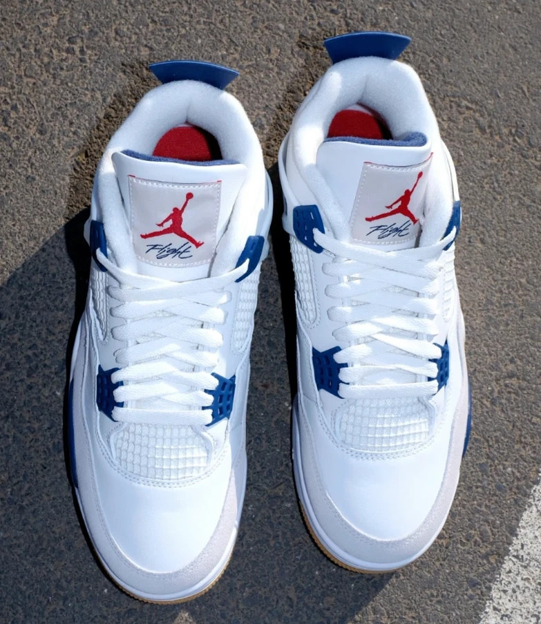 Jordan 4 Retro SB “Navy Blue” Men’s Mid Top Basketball Shoes Size 7-12