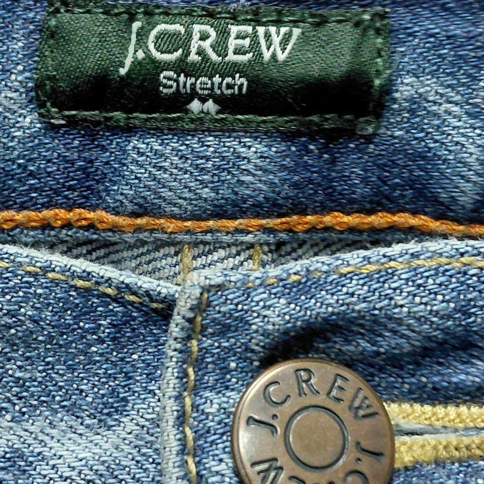 J.Crew Stretch Blue Jeans Mid (10-12 in) Regular Denim Women Size 29