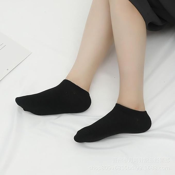 Looknniy 20 Pairs Low Cut Ankle Socks Women No Show Breathable Athletic