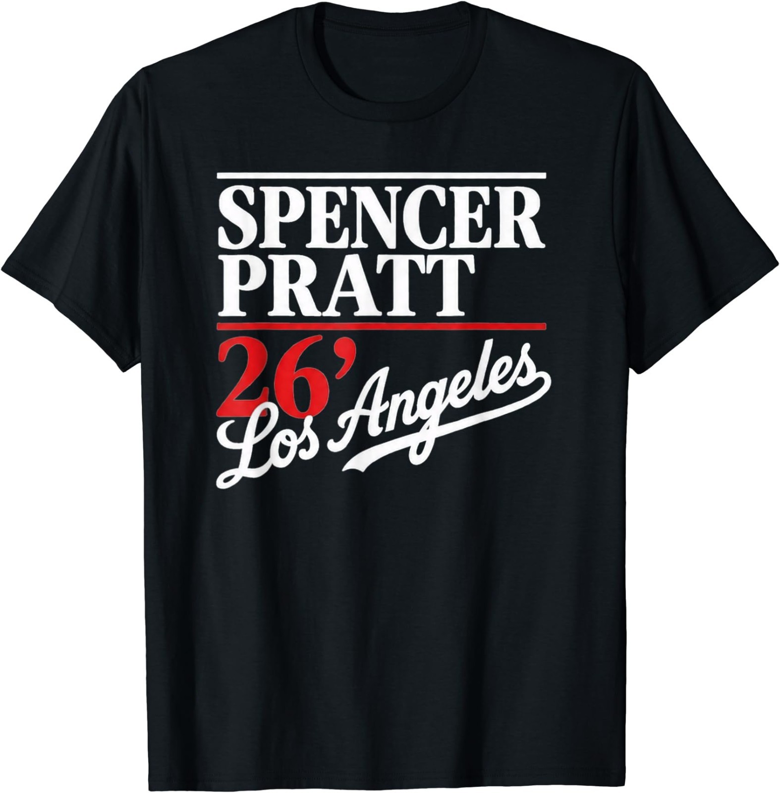 Spencer Pratt for LA Mayor California Vibes Design T-Shirt T-Shirt