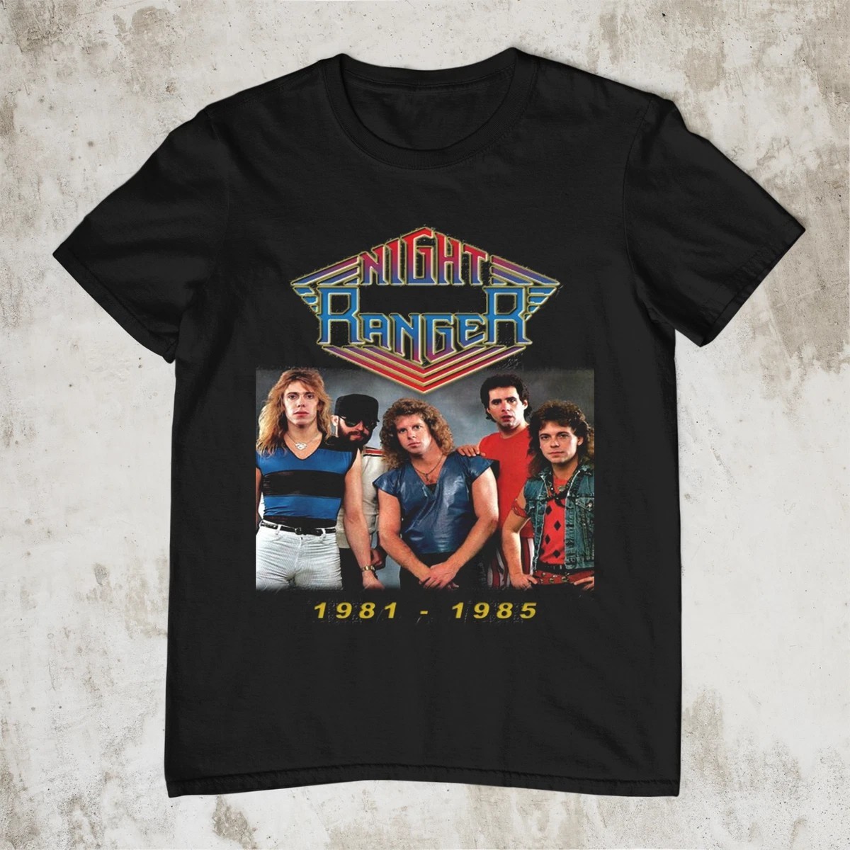 Night Ranger 1981 – 1985 Gift For Rock Music Unisex S-5XL Shirt AA230