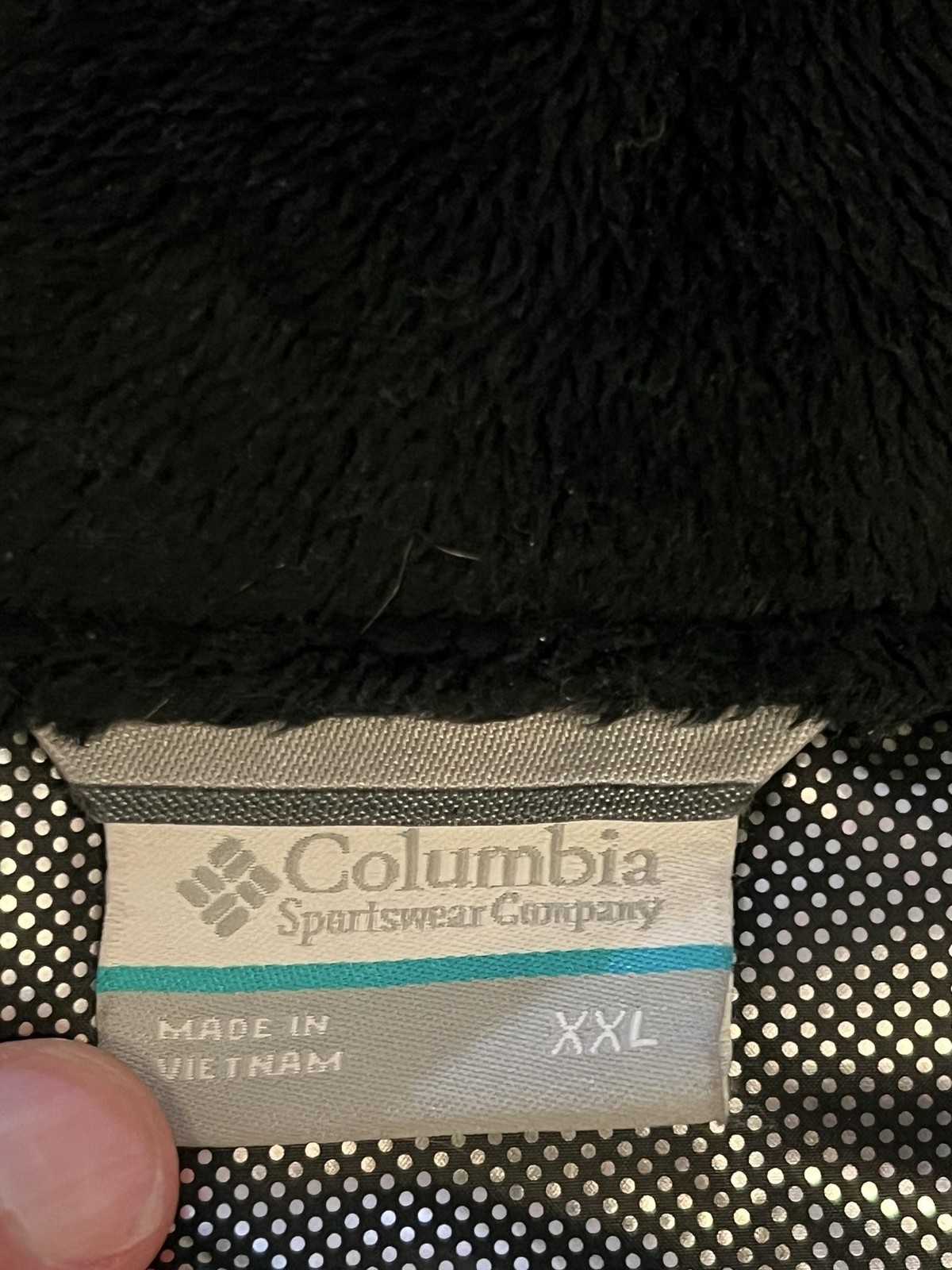 Columbia Vest Mens 2XL Black Omni-Heat Puffer Insulated Zip Pockets Lightweight