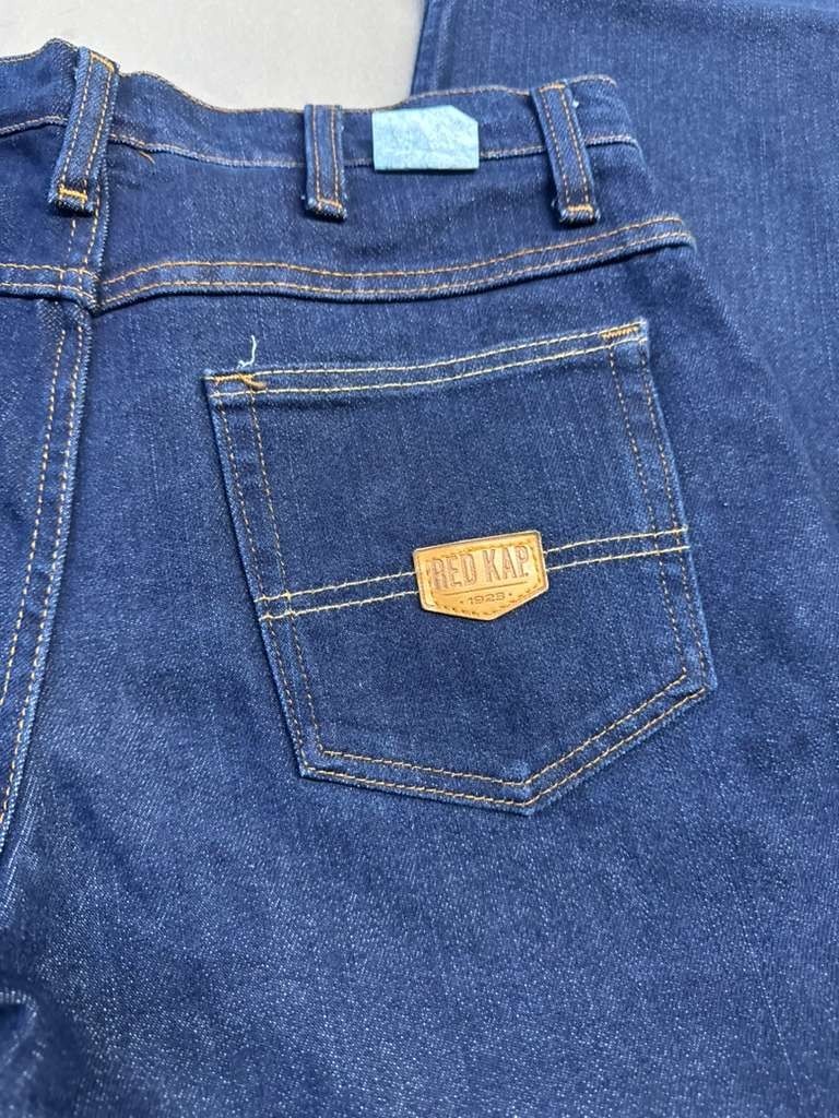 Red Kap PD90 Men’s Dura-Kap Flex Work Jeans – Prewashed Indigo