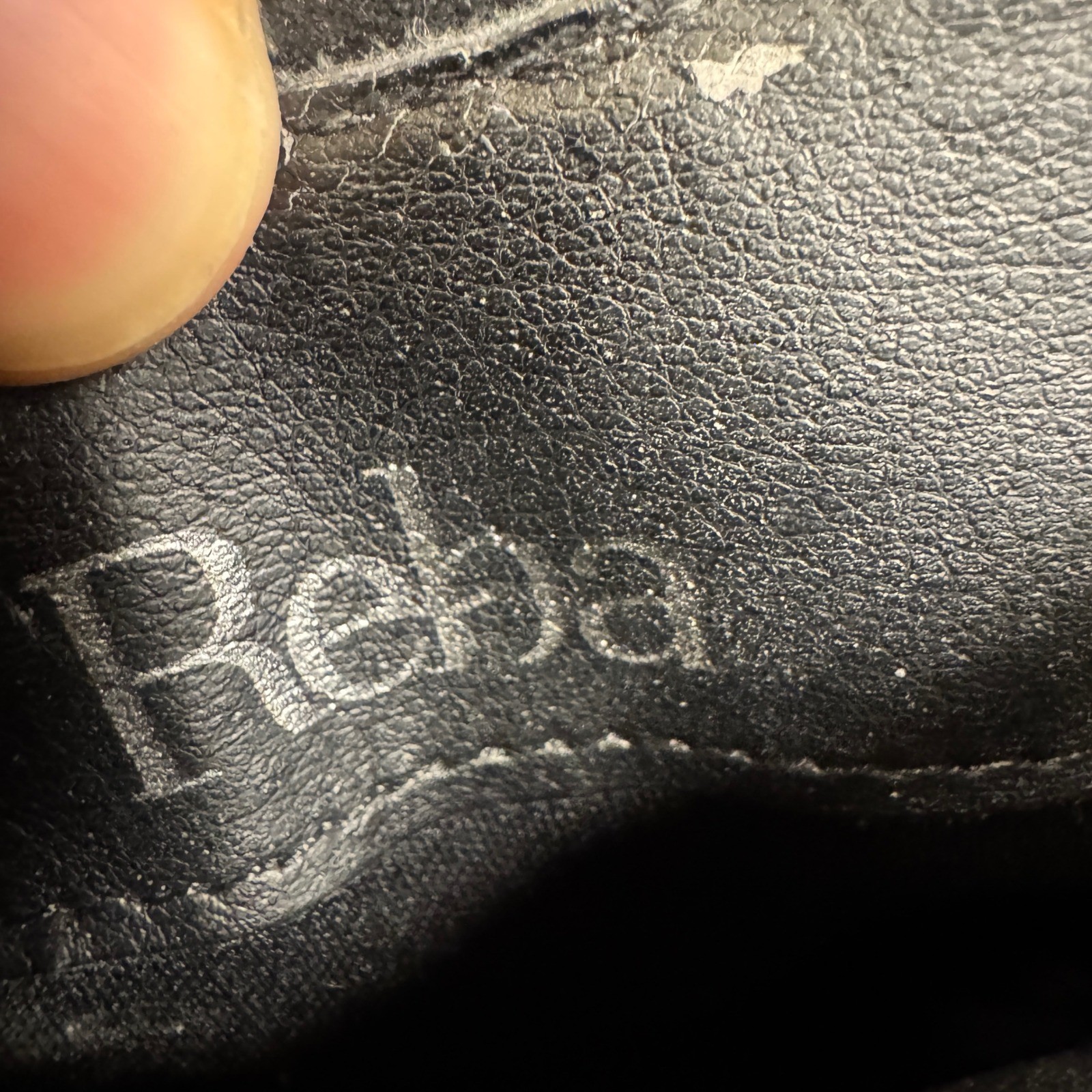 Reba Zania 9.5W Black Leather Western Buckle Grunge Ankle Booties Stacked Heel
