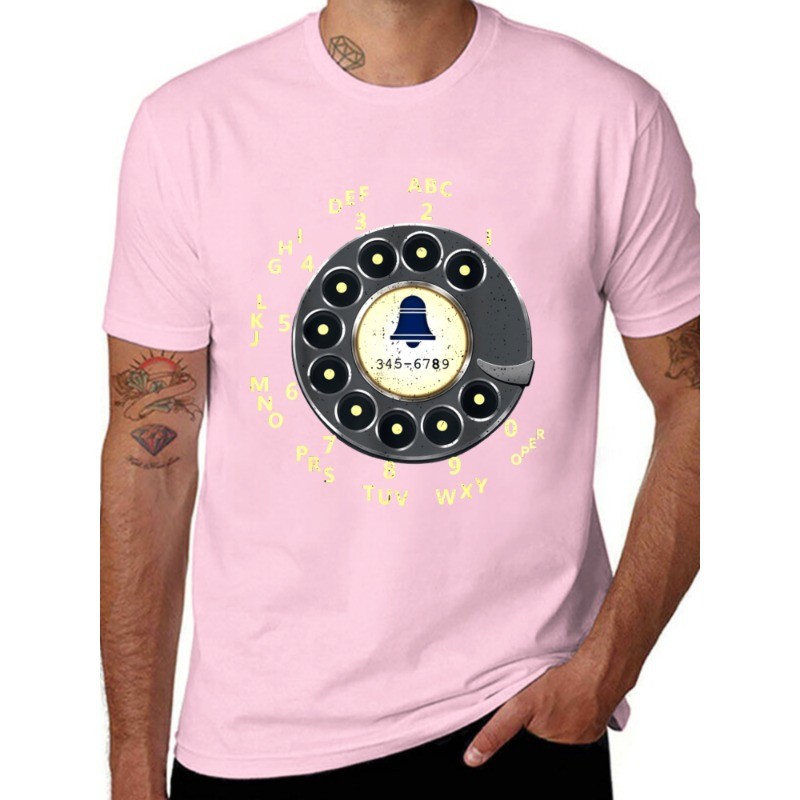 Vintage Retro Rotary Dial Telephone T-Shirt