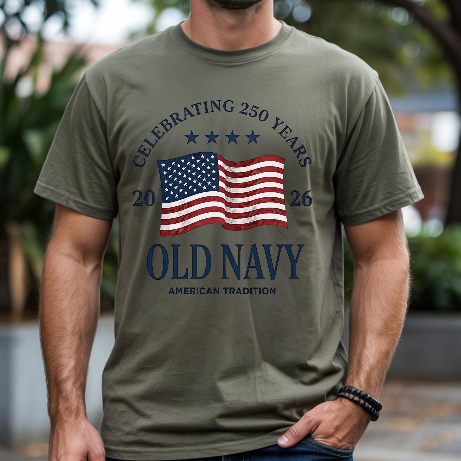 USA 250th Anniversary DTF Transfer 2026 Patriotic Flag Shirt Graphic