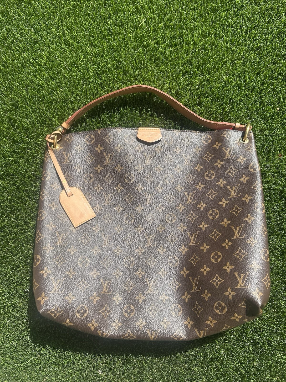 Louis Vuitton LV Monogram Graceful MM Shoulder Bag