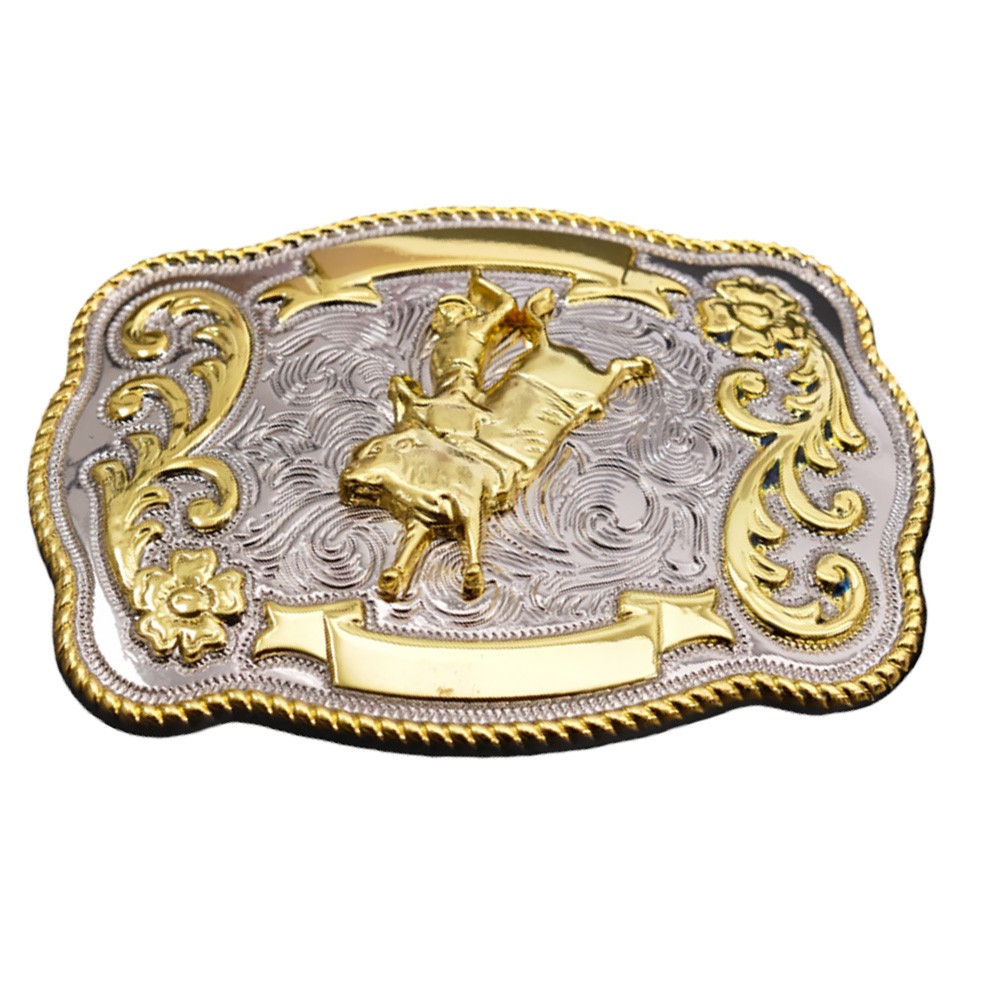 Rock Bull Ride Long Huge Rodeo Big Cowboy Texas Western Shine Belt Buckle HOT