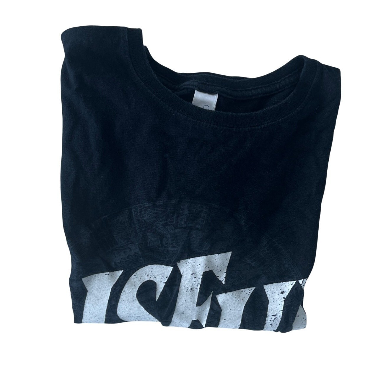 Rise Up Graphic T Shirt Black 100% Cotton Statement Tee Softstyle
