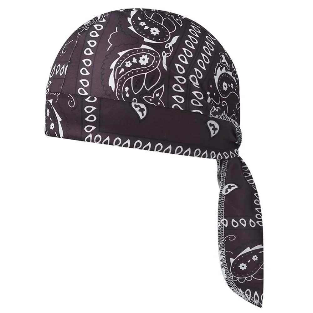Elastic Motorcycle Wrap Biker Du Bandana Paisley Doo Rag Head Skull Cap Durag