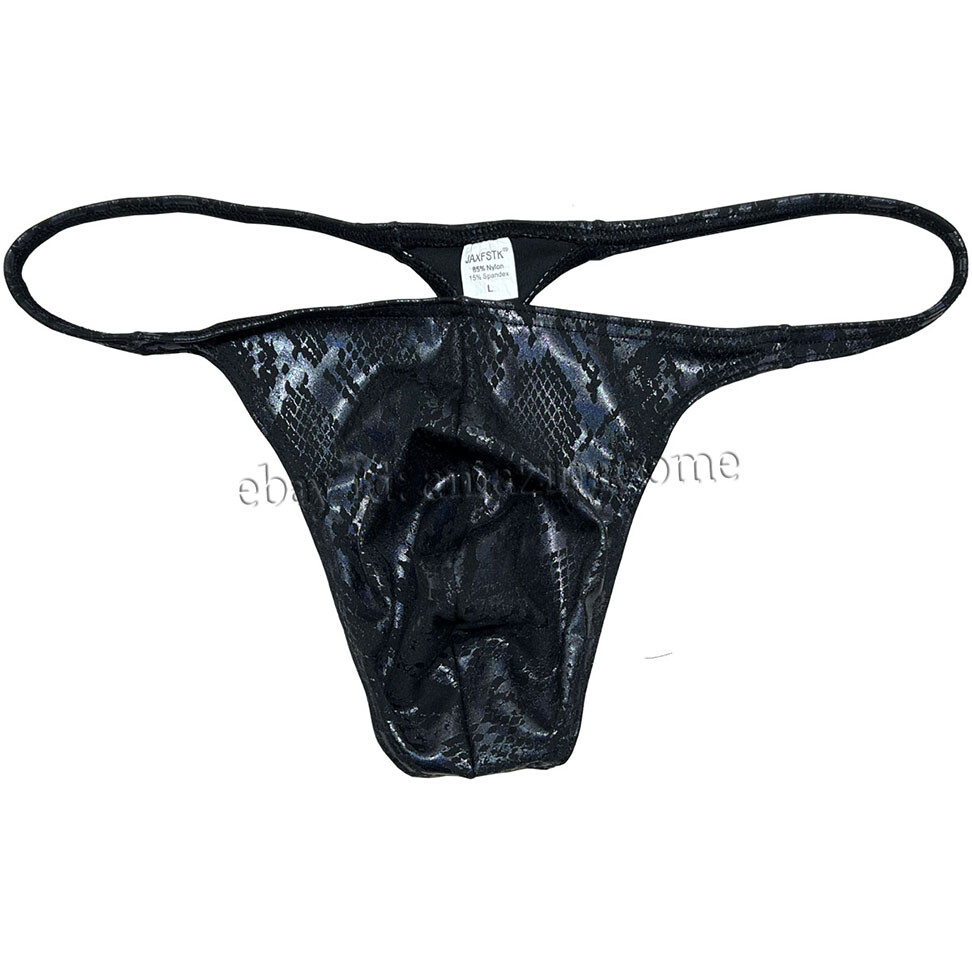 Men Gloss G-string Thong Underwear Classics Pouch T-back Elastic Sex Swim Tangas