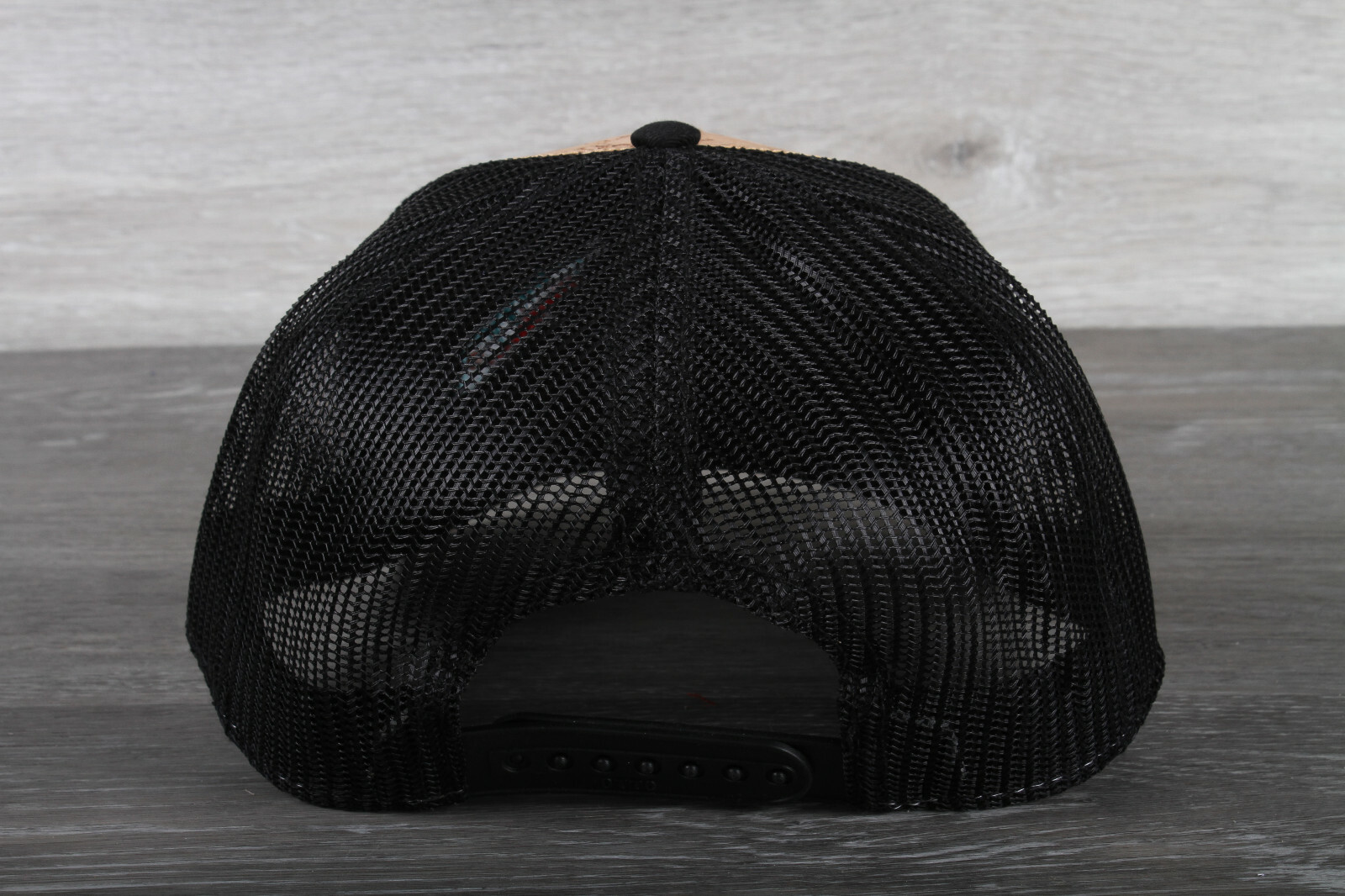 Fishing Lure Embroidered on an Otto 6 Panel Cork Mesh Back Hat