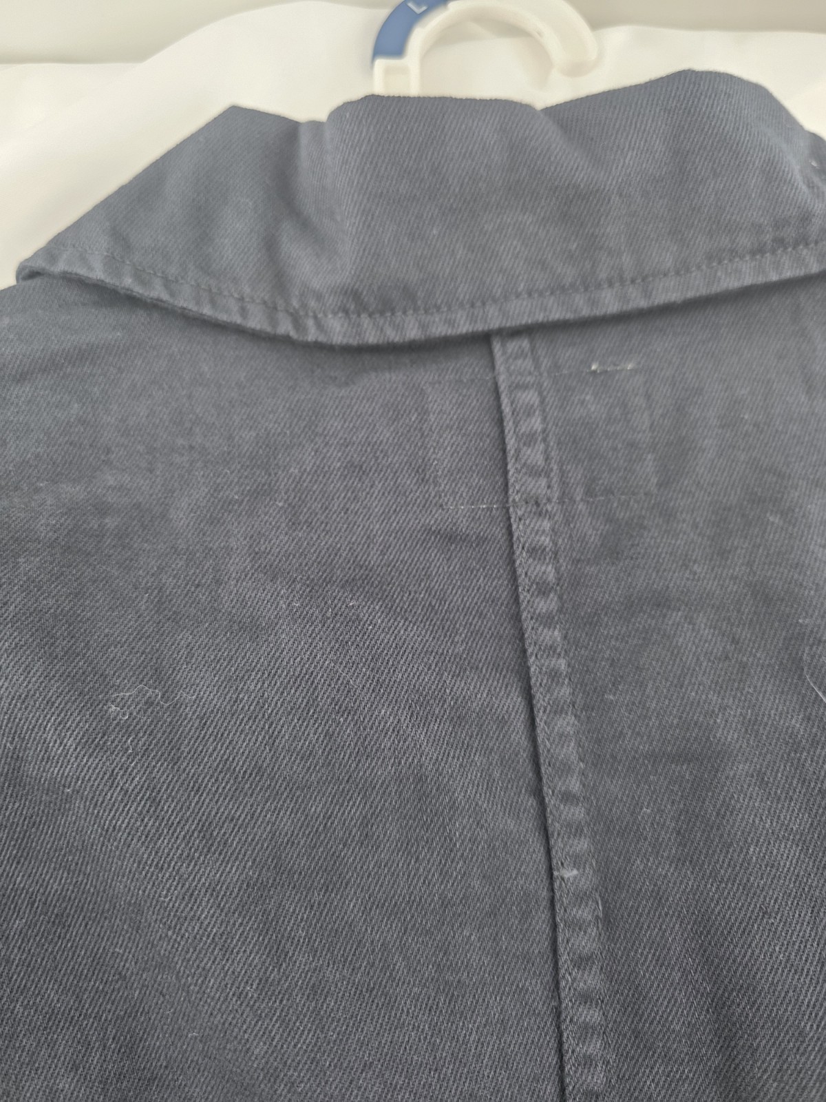 Goodfellow & Co Men’s Black Chore Coat Jacket L Button Front Spread Collar 46″