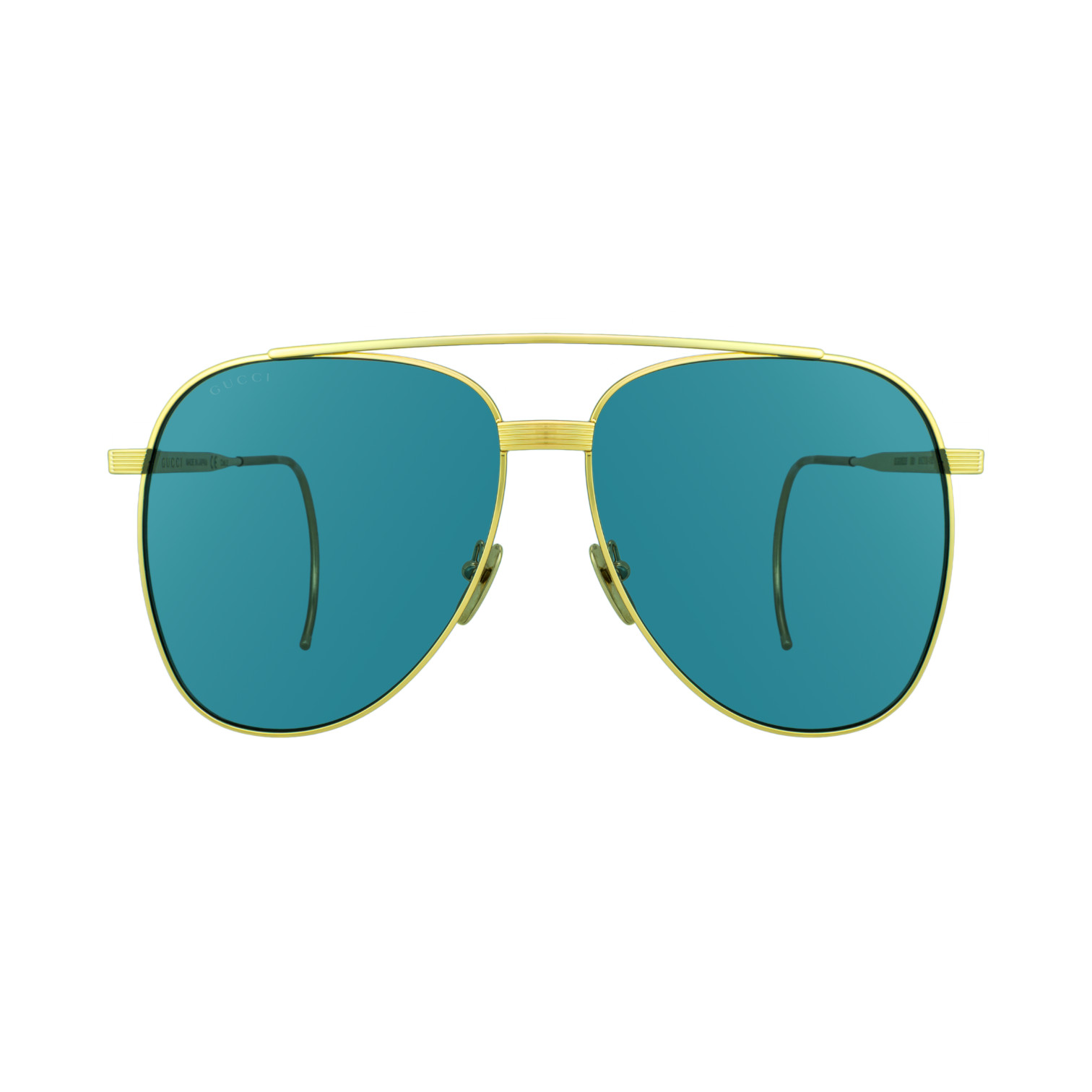 Gucci GG0953S 001 61 Oversized Unisex Aviator Sunglasses