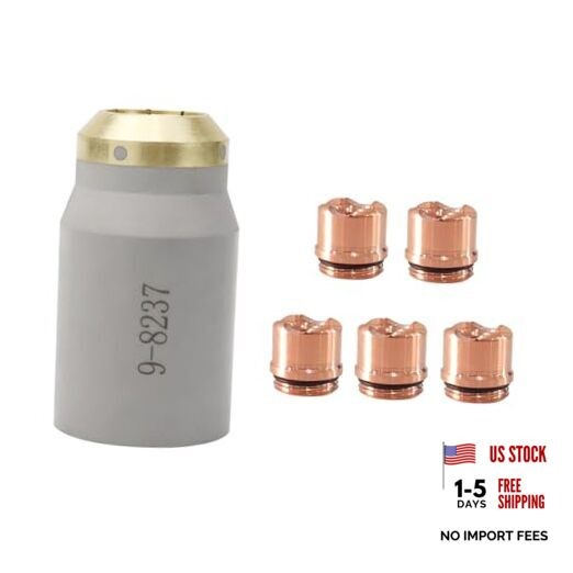 1pcs 9-8237 Plasma Shield Cup 5pcs 9-8235 Plasma Drag 9-8237 1pcs + 9-8235 5pcs