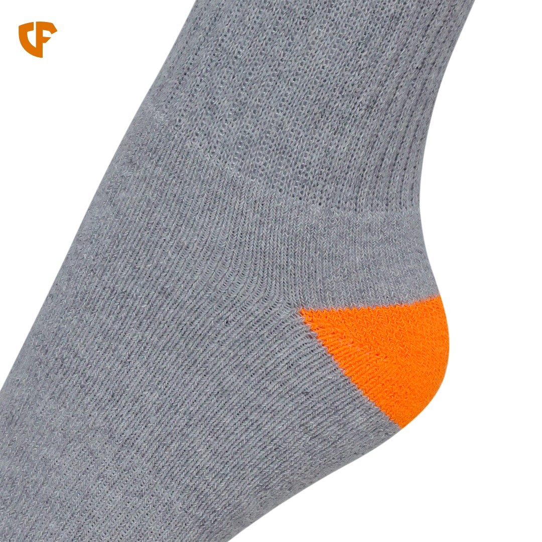 3-12 Pairs Mens Solid Cotton Sports Athletic Work Plain Crew Socks Sizes 10-13