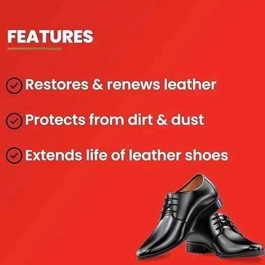 Kiwi Black Shoe Polish Leather Care 2 Tins 23g Shines Renews & Protects